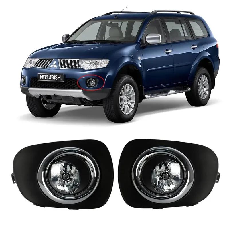 2 шт. Светодиодная противотуманная фара для Mitsubishi Montero/ Pajero Sport 2010-14/L200/Triton 2013-15 Комплект светодиодных дневных ходовых огней на передний бампер 12 В
