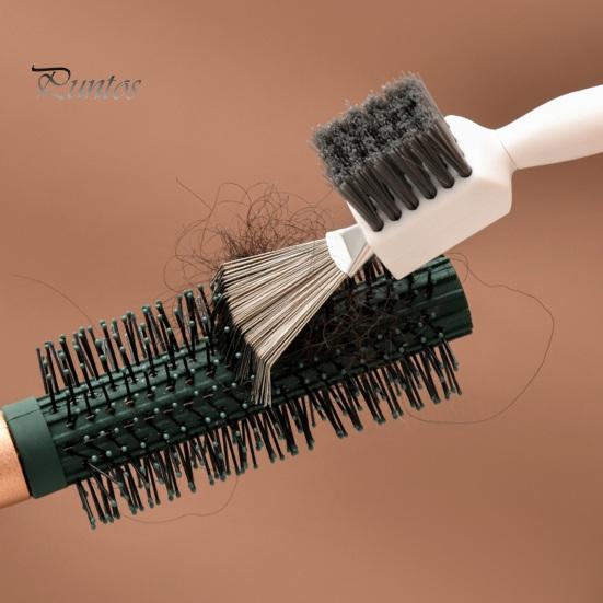 Очиститель расчески для волос из нержавеющей стали, удобная ручка, устойчивый к ржавчине, экологически чистый, гладкий инструмент для чистки расчески