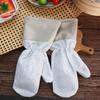 2 Pairs Extended Dish Washing Gloves Thickened Housekeeping Gloves Silver Wire Gloves  Pot Scrubbing