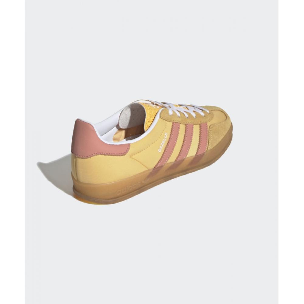 Adidas Газель для помещений W желтый Розовый Ie2959