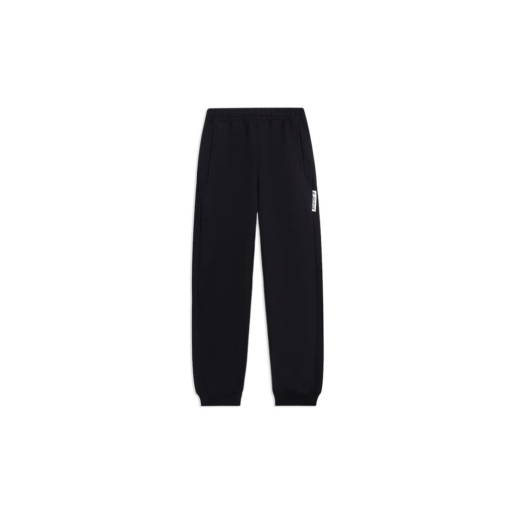 Li-Ning Efiv Series Solid Color Joggers Men Bottoms Black AKLT077-1
