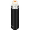 Thermos Бутылка для воды Бутылка из нержавеющей стали Тип чашки 500 мл Камень Черный FFM-502 STB
