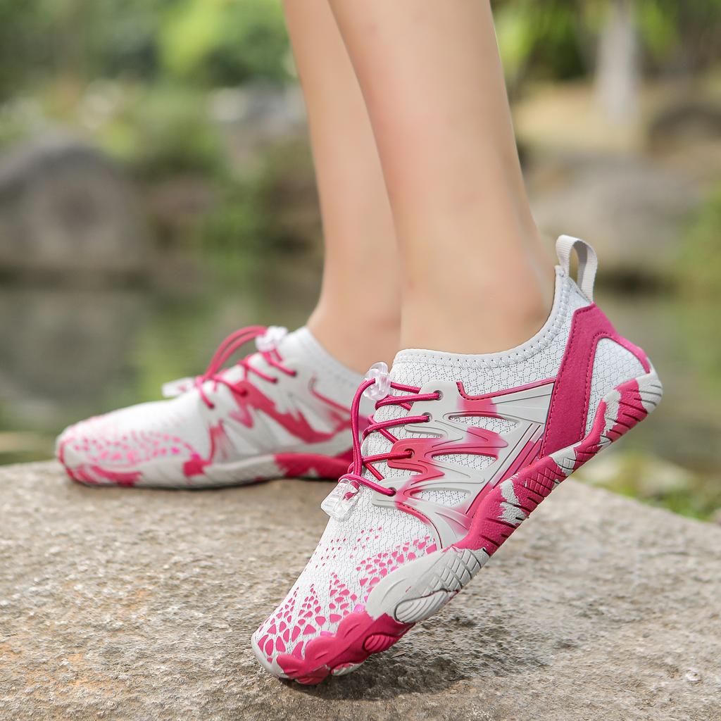 Уличная обувь для альпинизма, пешего туризма, ручьев, плавания, для ходьбы по воде, мужская пляжная обувь, легкая и быстросохнущая обувь с пятью пальцами, женская