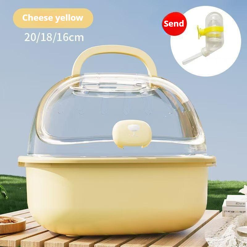 Товары для животных Клетка для хомяка Уличная клетка Прозрачная портативная сумка