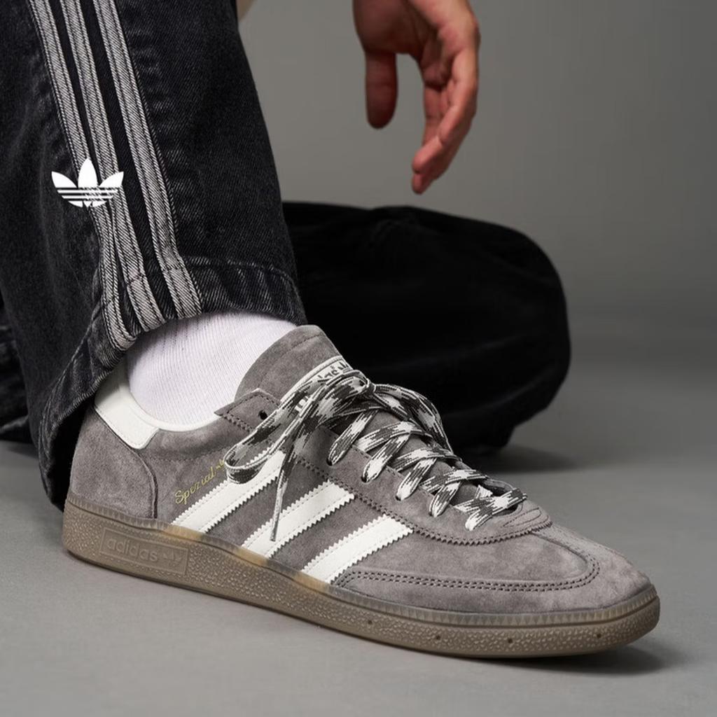 Adidas SPEZIAL Серия Обувь Т-образной формы ГАНДБОЛ Спортивная обувь Adidas Узор с клевером KJ6303