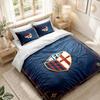 Bedding Set 1 Duvet Cover 2 Pillowcases Bologna FC Print Bedroom Home Decoration