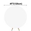 Новый однотонный круглый фон, эластичный полиэстер, чехлы для арки из воздушных шаров, 4 фута, чехол для круглого стенда-арки, вечеринка по случаю дня рождения