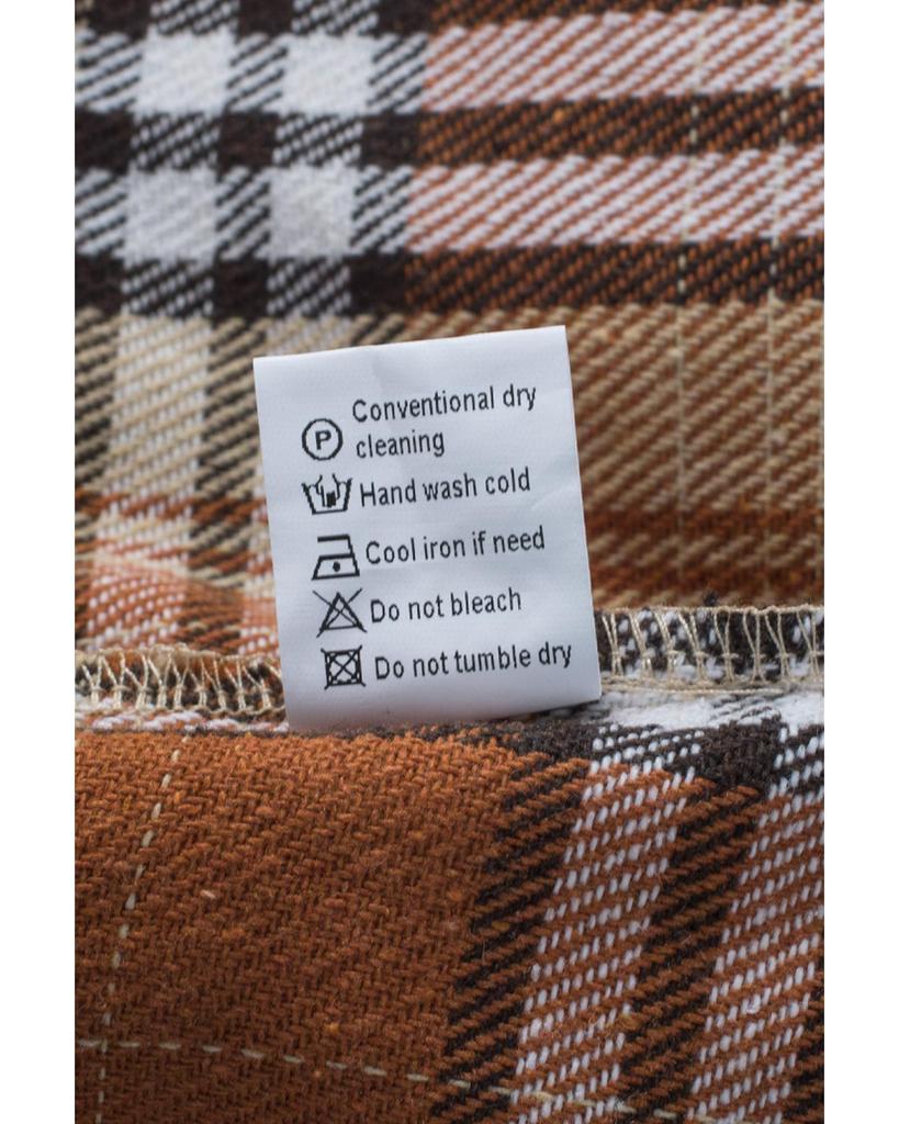 Azura Exchange Лоскутная клетчатая рубашка-пиджак с карманом