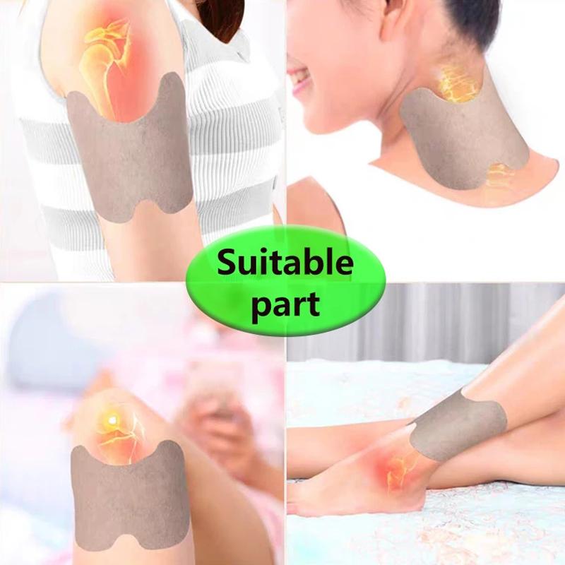 12 шт./пакет пластырь для снятия боли в колене, наклейка для снятия боли в суставах, пластырь для тела