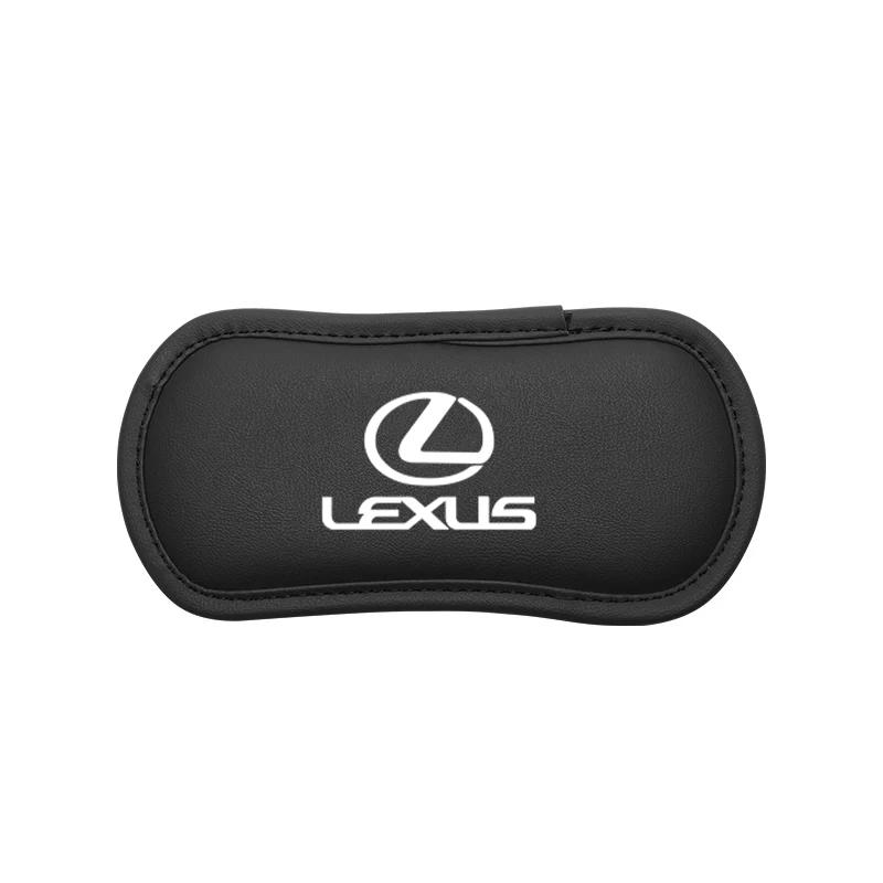 Leather Car Pillow Cushion Elastic Knee Pad Leg Pad Armrest pad Car Accessories For Lexus GS300 NX300 Ct200h ES350 ES300h IS300h ABP1