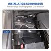 Carbon Fiber Engine Side Wire Dust Cover for Dodge Charger 2011+ /Challenger 15+
