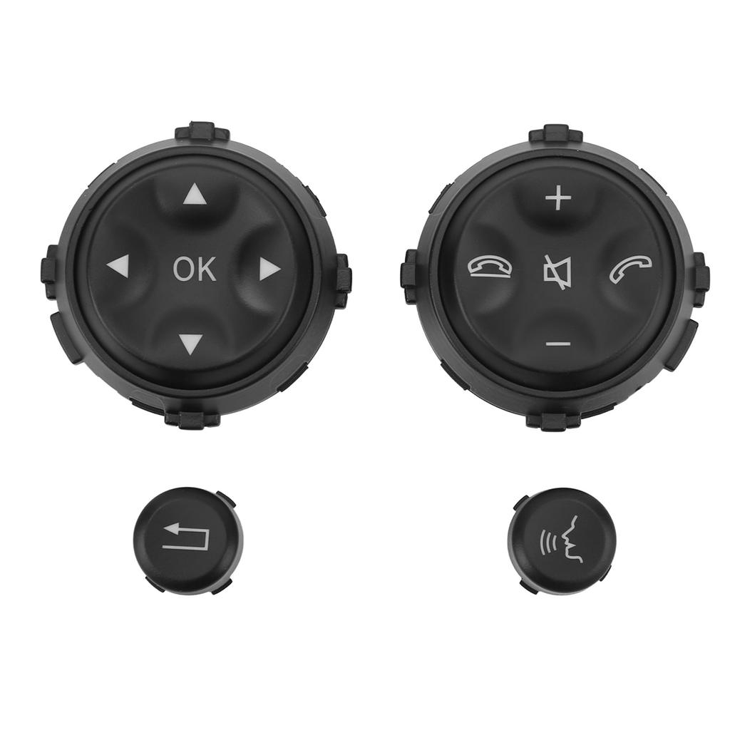 4 шт. Кнопка переключателя на рулевом колесе водонепроницаемая, устойчивая к ржавчине, замена для Mercedes?Бенц W221 S280