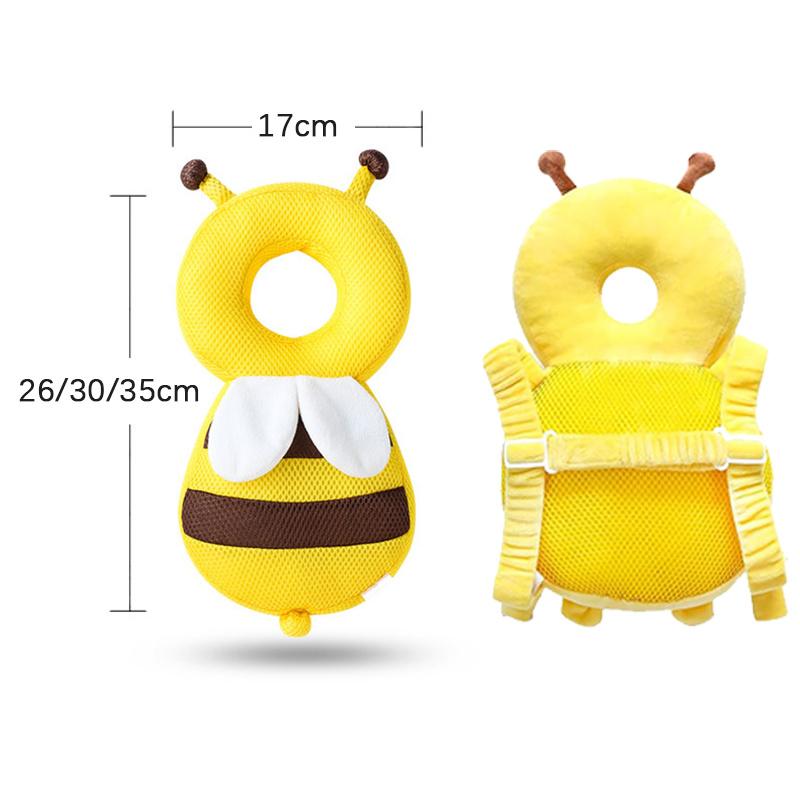 Head Protection Safety Cushion Kids Baby Protection Backpack Wearing Safety Cushion With Adjustable Fixation Straps