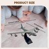 1:200 B52 Long Range Model with Base Airplane Fighter Plane for Office Home Bookshelf Aviation