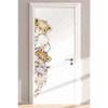 Safari Animals Themed Door Sticker, Glass Wall Cabinet Baby Room Sticker