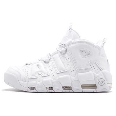 Кроссовки унисекс Air More Uptempo Triple White Бело-Белые 921948-100