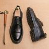 Высококачественные брендовые легкие оксфордские туфли, мужская офисная деловая обувь, модные мужские элегантные туфли из натуральной кожи, бесплатная доставка