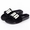 Puma Lead Cat 2.0 Fuzz WNS Slippers 38731301 Black Fur Slippers Fur Shoes Winter Warm Shoes for Indoors and Outdoors