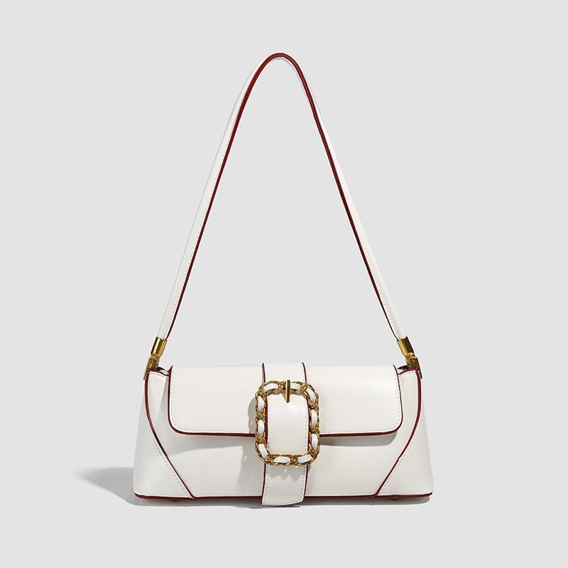 French Niche Underarm Bag for Women 2025 New Trendy High-end Fashion Single Shoulder Crossbody Handbag Baguette Bag