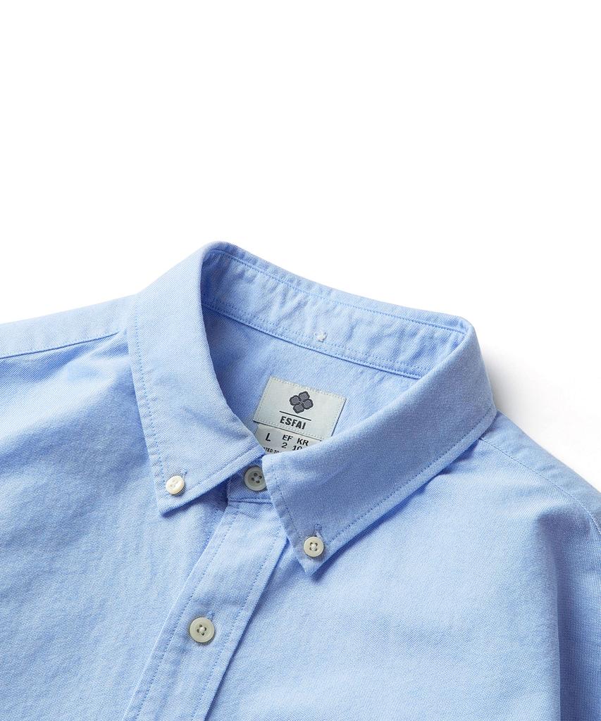 ESFAI 20S Oxford Button Down Shirts (Blue)