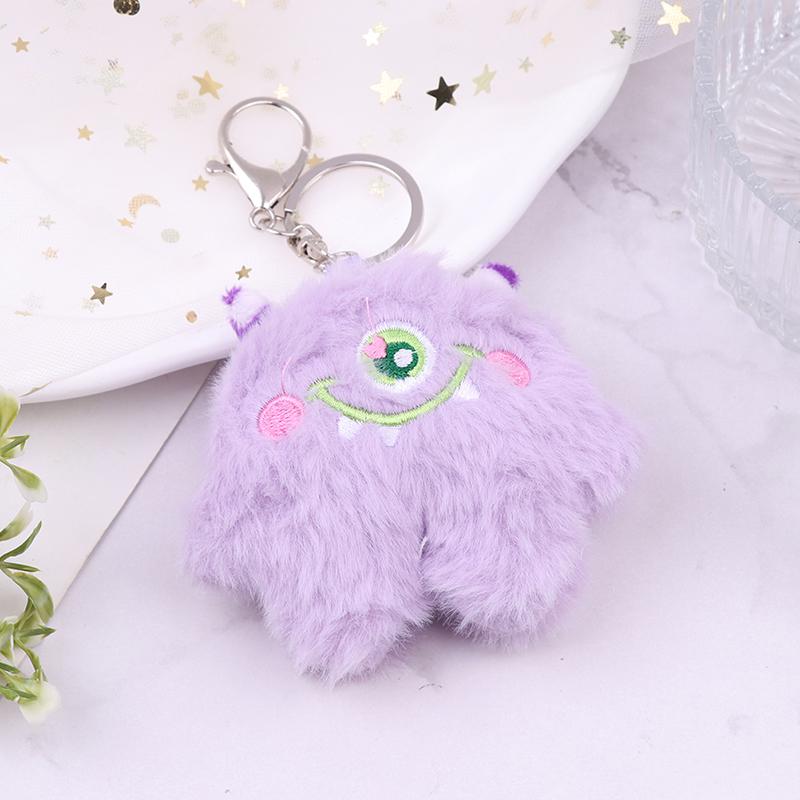 1Pc Cartoon Super Cute Big Eyed Monster Doll Cute Plush Toy Doll Pendant