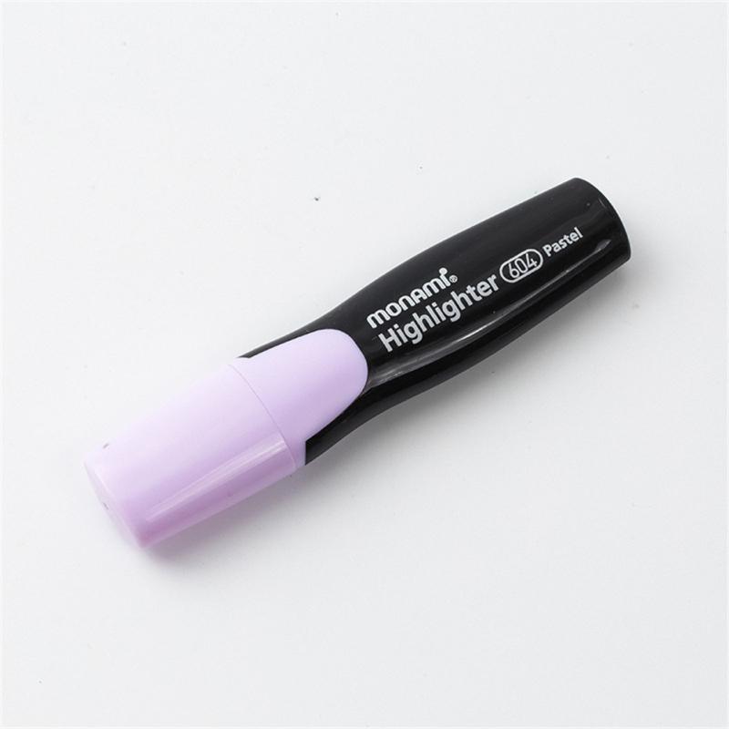 Monami Beauty Highlighter 06020 Пастельный цвет, ручка для граффити с широким кончиком, многоцветный маркер