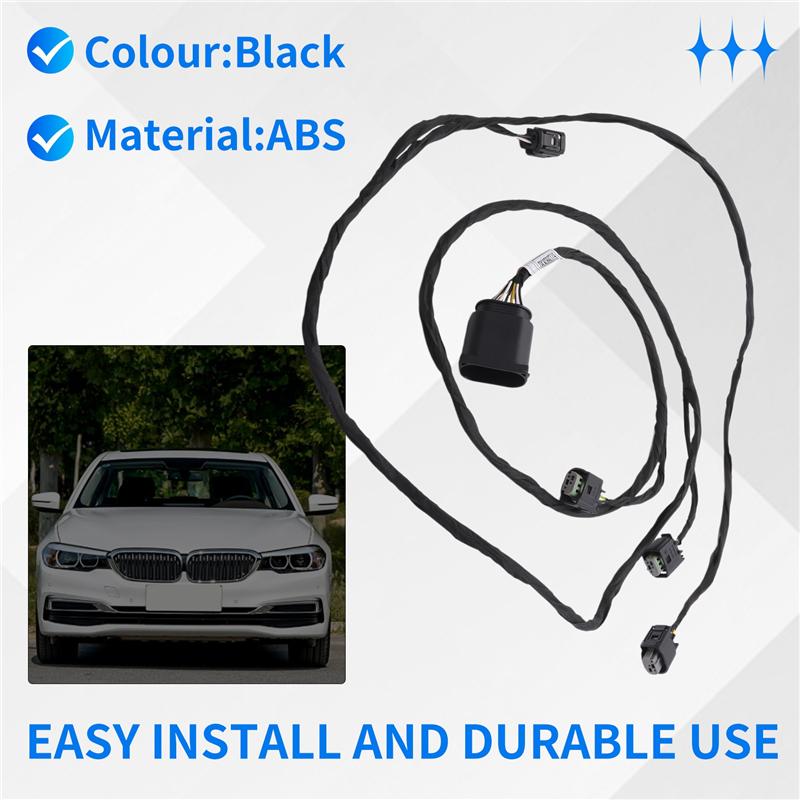 For BMW 5 Series E60 Front Bumper Parking Sensor Wiring Harness Front Bumper PDC Wiring Harness PDC Cable 61126928362-AT80