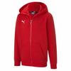 Y5126 Black Puma TeamGoal Youth Sports Hoodie 116
