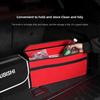 Car Logo Large Space Foldable Storage Box Car Trunk Travel Bag For Mitsubishi Eclipse Lancer Outlander Pajero ASX Ralliart Star