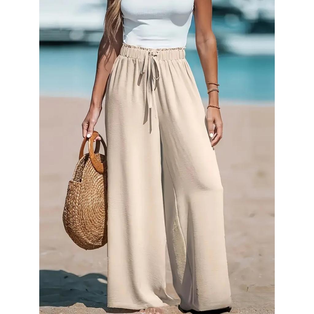 Women's Four Seasons Pants, Casual Comfortable Wide-leg Loose Casual Fashion Pants