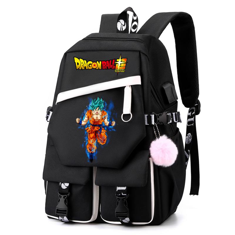 Аниме Dragon Ball унисекс рюкзак для девочек мальчиков студентов подростков детей ноутбук рюкзак для мужчин и женщин милый повседневный школьный рюкзак для детей подарок на день рождения игрушка