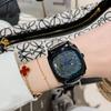 Женские часы, новый стиль, модные квадратные женские часы, трендовый темперамент, унисекс, большие пластинчатые часы для женщин