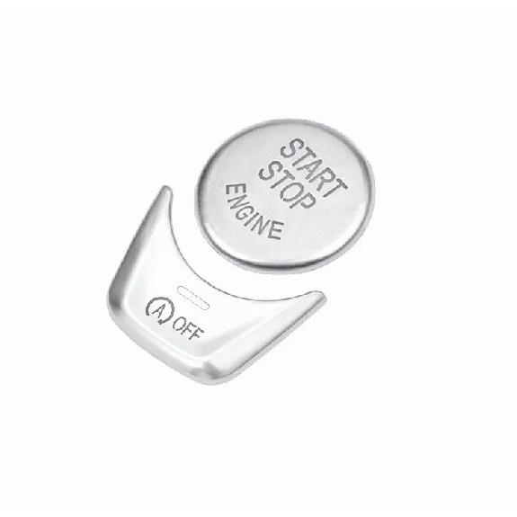 5PCS ABS Car Interior Multimedia Button Cover Trim For BMW G30 G38 5 Series 2017- Auto Interior Accessories