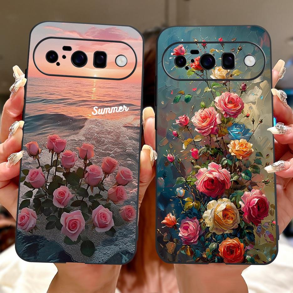Для Google Pixel 10 Pro XL Чехол Роскошный Модный Расписной Чехол Мягкий ТПУ Чехол для Телефона Для Google Pixel 10 Pixel10 Pro Задняя Крышка Сумки