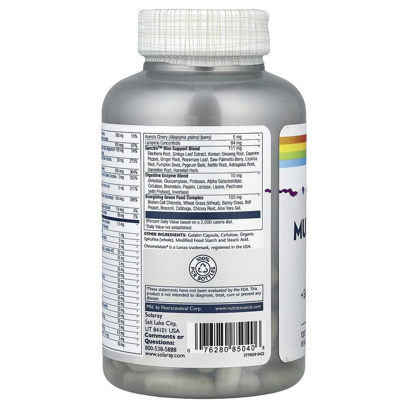 Spectro™ Multivitamin, Man, 120 Capsules