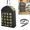 Portable Slow Feeding Hay Bag Front Mesh Hay Storage Bag New Farm Hay Feeder  Livestock
