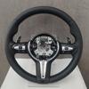 Обновление рулевого колеса M Sport для BMW F20 F22 F23 F30 F33 F34 F10 F07 F12 X1 F48 X5 F15 X3 F25 F80 E90 E70 E84 M3 M5 Автоаксессуары Полностью кожаный