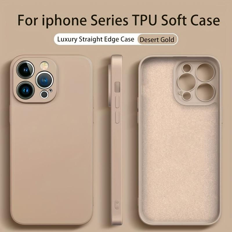 Роскошный оригинальный силиконовый чехол для телефона iPhone 16 15 14 13 12 Pro Max 16Plus, противоударный, мягкий