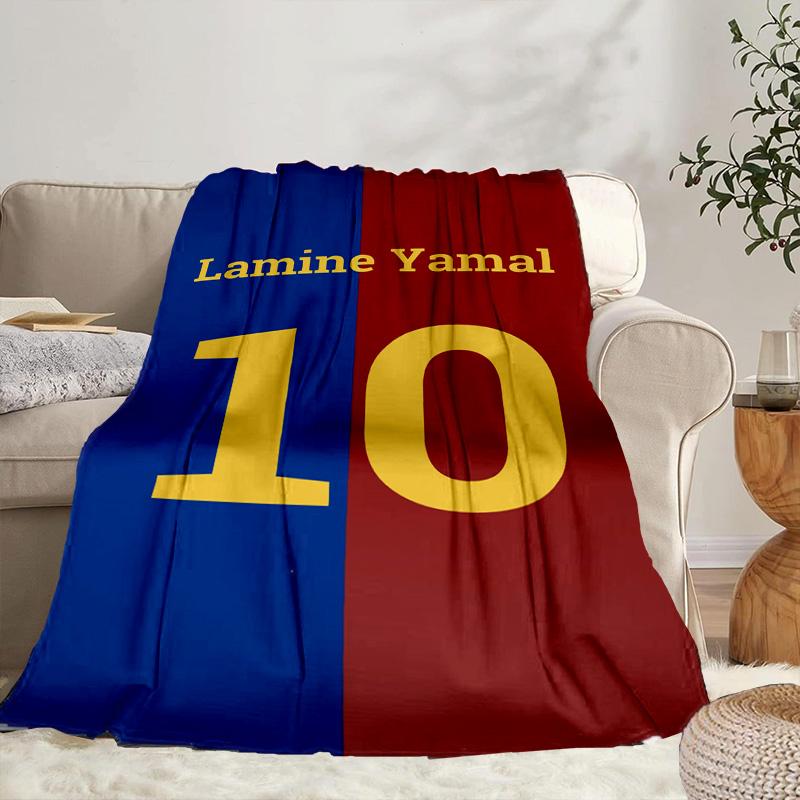 Flaming Number 10 Portable Blanket/Soft Blanket Bedding Blanket Suitable for Travel Camping Living Rooms Offices Sofas Fan Gifts