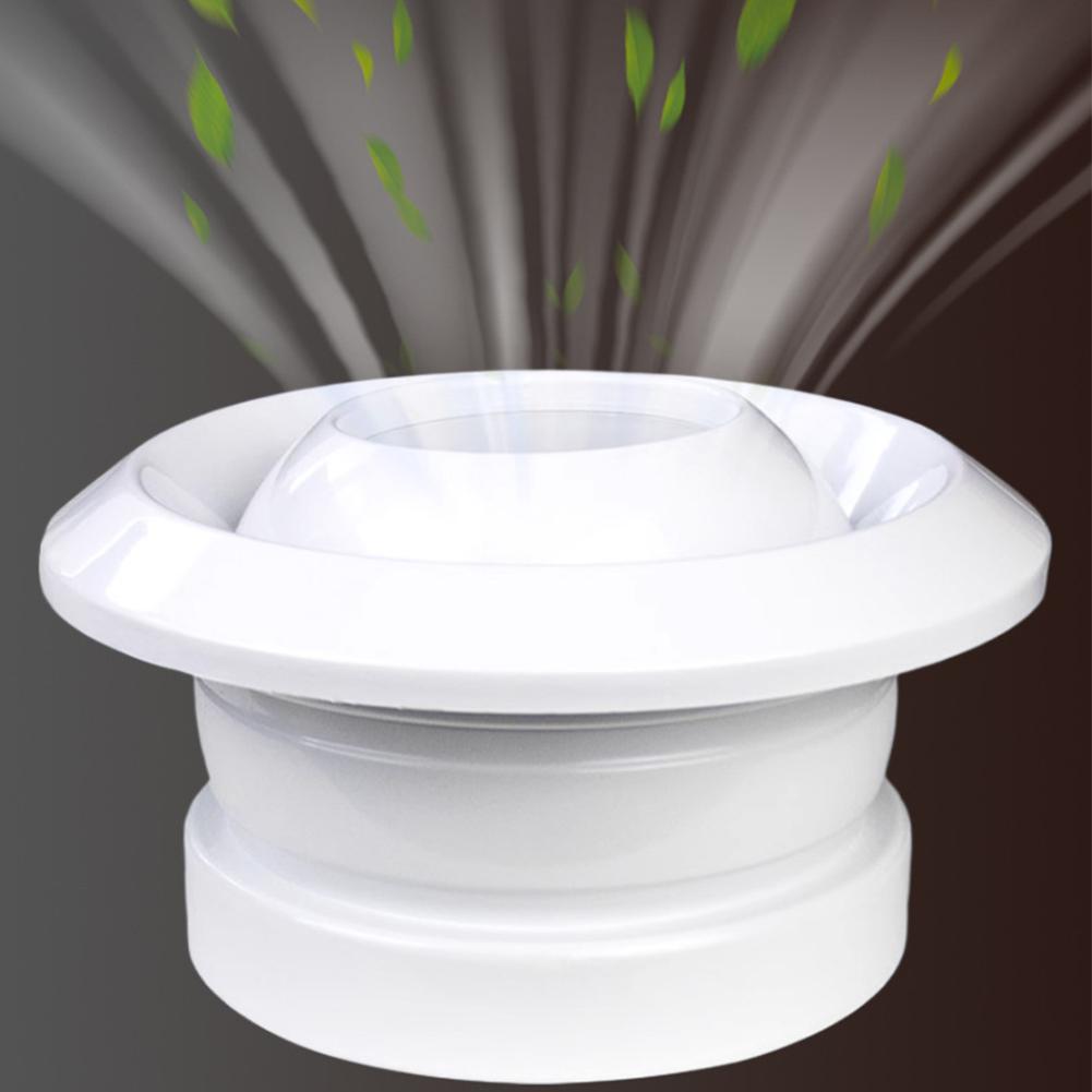 Indoor Exhaust Vent ABS Air Vent For Central HVAC System 100mm Size Decorative Vent Design For Airport Station