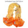 Big Size Shawl Silk Breathable Scarf Fashion Muslim Headband  Women