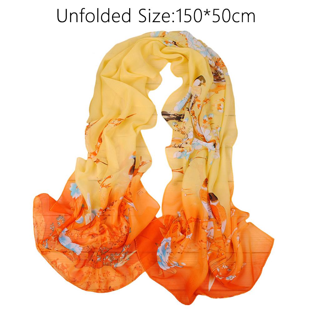 Big Size Shawl Silk Breathable Scarf Fashion Muslim Headband Women