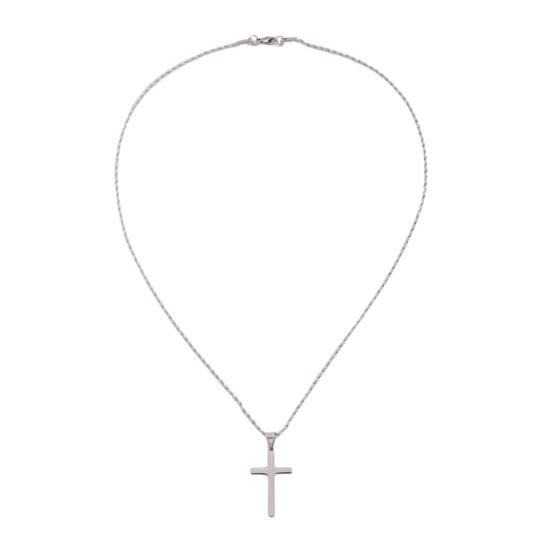 Ожерелье Yousheng для мужчин женщин из титановой стали кубинская цепочка ожерелье изящный кулон веры христианские религиозные ювелирные изделия подарки для мамы жены ее