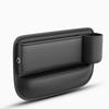 Car Seats Gap Storage Bag Car Seat Side Crevice Storage Box Gap Filler With Bottle Holder PU Leather