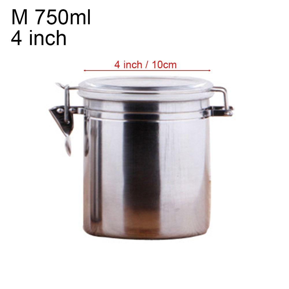 1Pcs Food Storage Sealed Container Airtight Storage Bottles for Coffee Flour Sugar Tea
