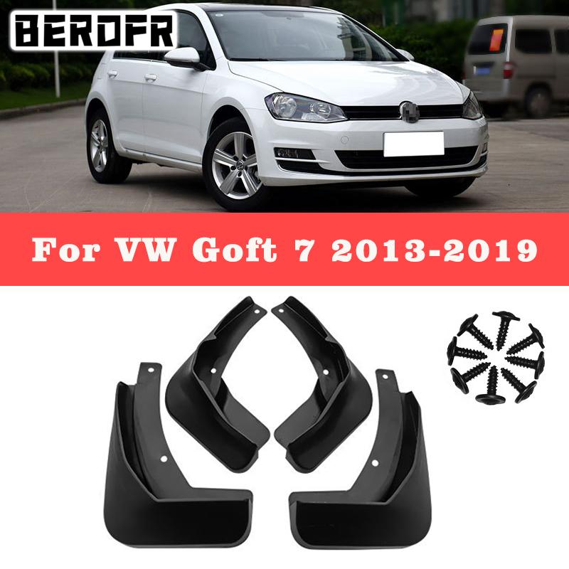 Автомобильные брызговики 2013 2014 2015 2016 2017 2018 брызговики Fender для Volkswagen VW Golf 7 Mk7 VII 5G