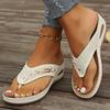 Women's Open Toe Slide Sandals Summer Comfort Beach Slippers