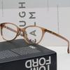 [MaxMara] Eyeglass Frames MM5126D 045 Transparent Brown Square Horn-rimmed Daily Fashion