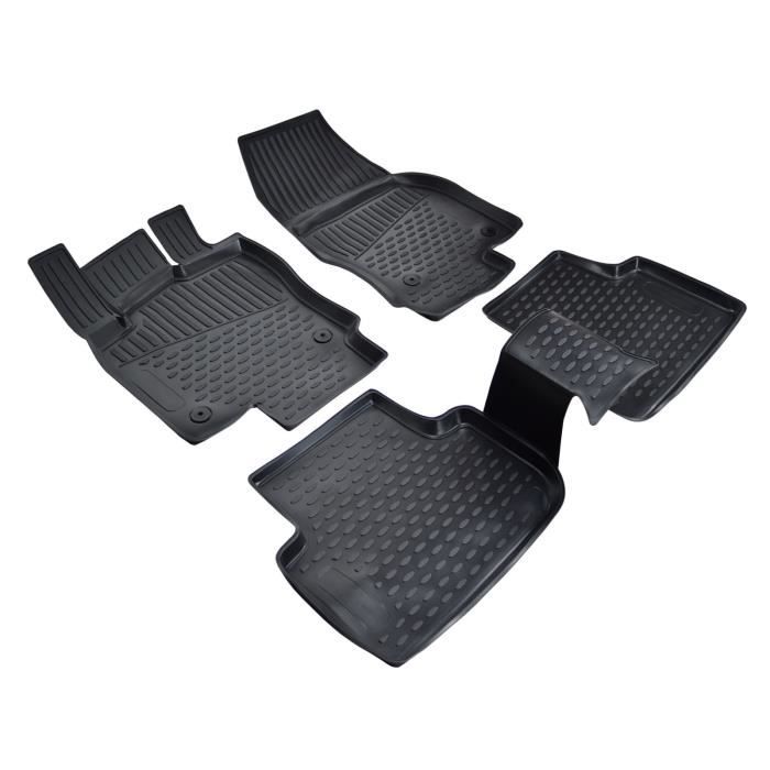 Tapis De Sol - Exclusive - VW Ibiza - Caoutchouc 3D - Système De Fixation - Toutes Saisons