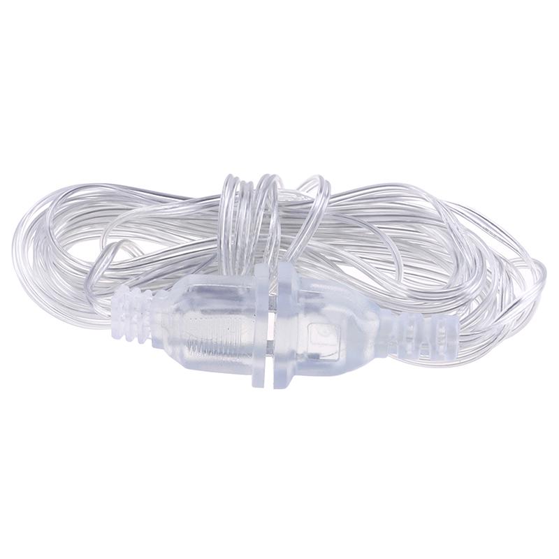 5m EU/UK Plug Power Christmas Extension Cable Extender Wire for LED String Light